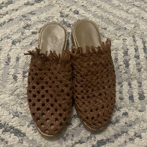 Free People Mules - fits like size 7/7.15